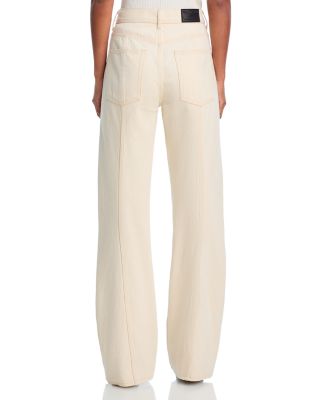 Ski High Rise Jeans in Ecru