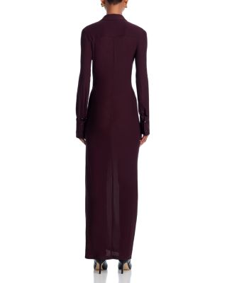 Twisted Maxi Shirtdress