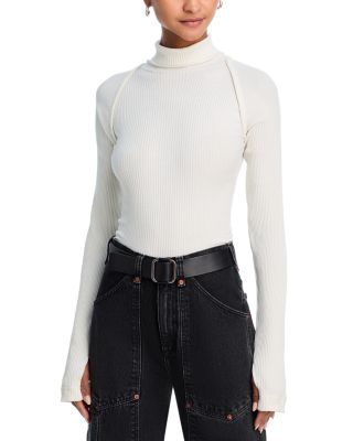 Shrug Layer Turtleneck Sweater