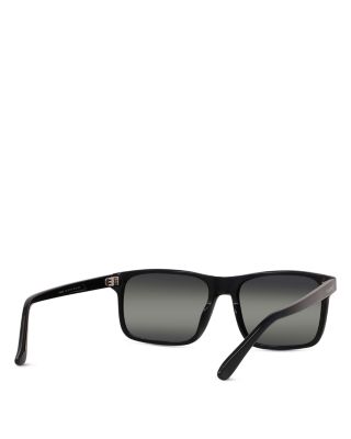 Belvedere 01 Rectangle Sunglasses, 57mm