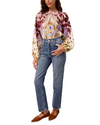 Arabella Paisley Print Top