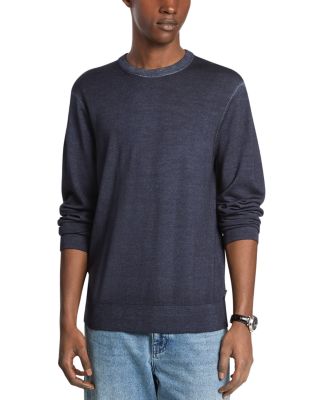Merino Wool Garment Dyed Sweater