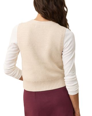 Robin Textured Sweater Vest