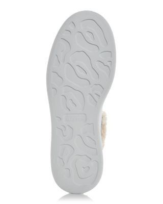 Women's Oversized Shearling Sneakers