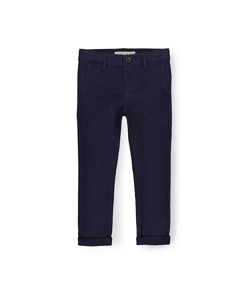 Hope & Henry Boys' Organic Cotton Skinny Stretch Twill Chino - Baby