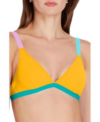 St Barths Colorblock Bikini Top