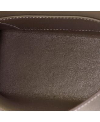  Kelly 20 Handbag Grey Epsom with Palladium Hardware