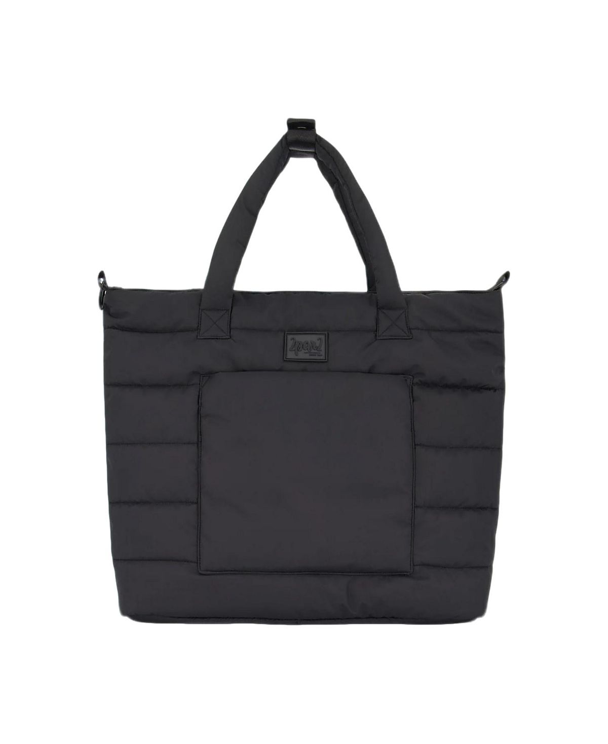 Deux par Deux Adult Unisex Sherpa Tote-Style Diaper Bag