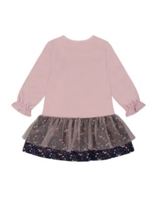 Girls' Bi-Material Dress - Baby