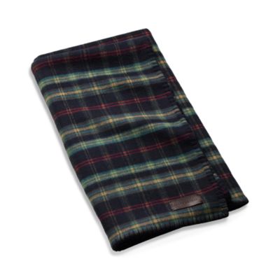 Georgia Wool-Cashmere Throw Blanket, 55" x 72"