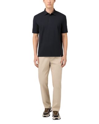 Polo Shirt In Stretch Supima Cotton  