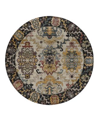 Dalyn Rug Company Silk Road SR5 Round Area Rug, 8'0"x8'0"