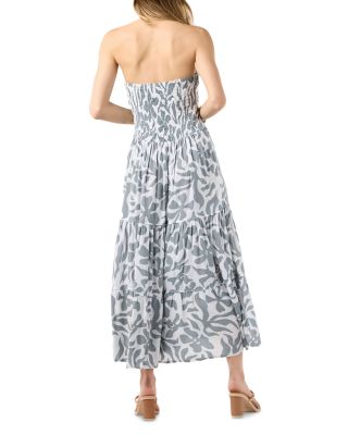 Lei Strapless Tiered Dress