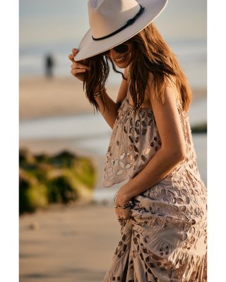 Bora Bora Eyelet Cutout Skirt