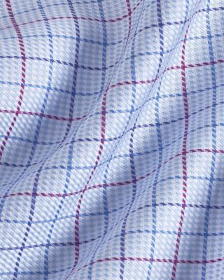 Trim Fit Printed Twill Dress Shirt