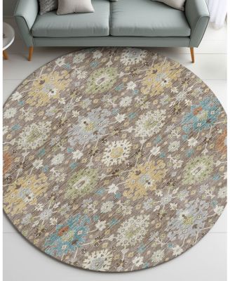Dalyn Rug Company Silk Road SR3 Round Area Rug, 8'0"x8'0"