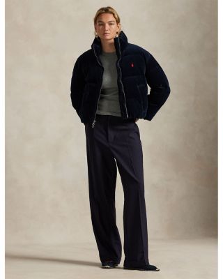 Quilted Corduroy Down Jacket