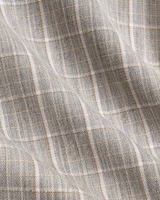  Cotton Cashmere Herringbone Check Sport Shirt