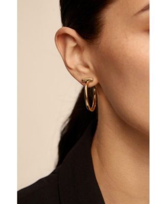  Polished Round Earrings