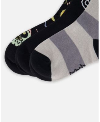 Boys' 3-Pack Knit Socks - Little Kid, Big Kid
