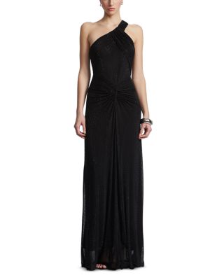 One Shoulder Embellished Gown