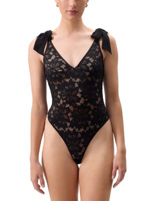 Amour Stretch Lace Teddy - Exclusive