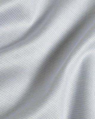 Slim Fit Micro Print Stretch Twill Dress Shirt