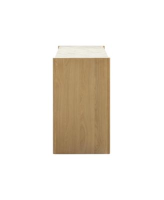 Paige Natural Oak Console/Desk