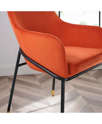 Jovi Performance Velvet Dining Armchair, Set of 2