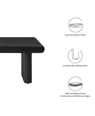 Relic Concrete Textured Coffee Table