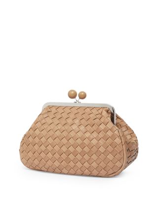 Medium Woven Leather Pasticcino Bag