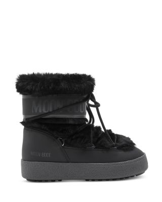 Unisex LTrack Faux Shearling Boots