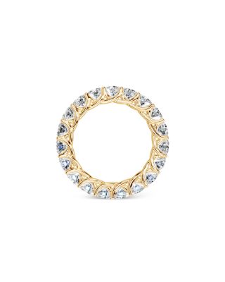 Diamond Classic Eternity Band in 14K Yellow Gold, 3.0 tcw