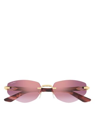 Geometric Sunglasses, 56mm