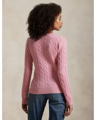 Cable Knit Cashmere Sweater