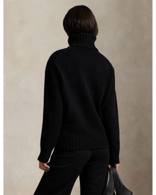 Big Pony Wool Turtleneck Sweater