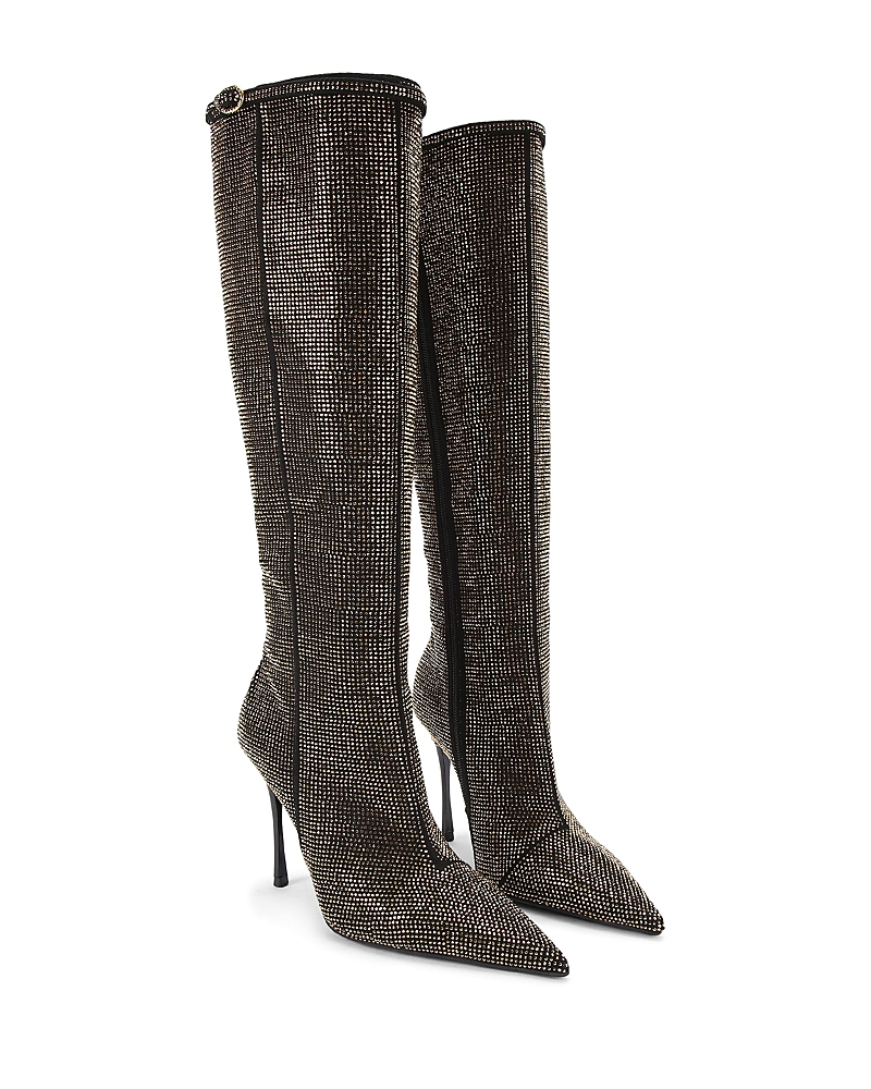 Kurt Geiger Women's Mayfair Pointed Boots In Gray