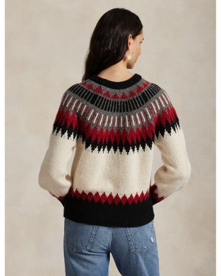 Fair Isle Wool Cashmere Sweater