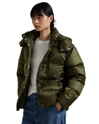 Water Repellent Quilted Down Jacket