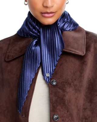 Pleated Diamond Scarf - Exclusive