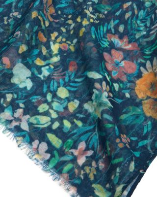 Botanical Floral Scarf