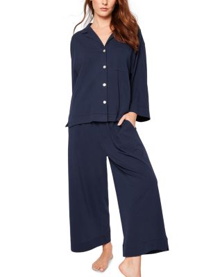 Olivia Wide Leg Long Pajama Set