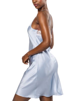 Mulberry Silk Lace Slip Dress