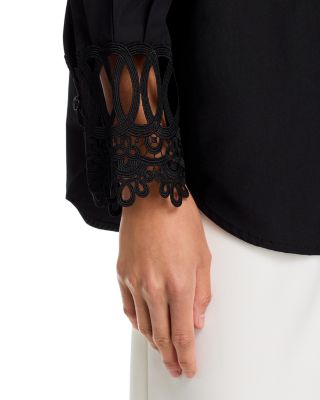 Lace Sleeve Shirt