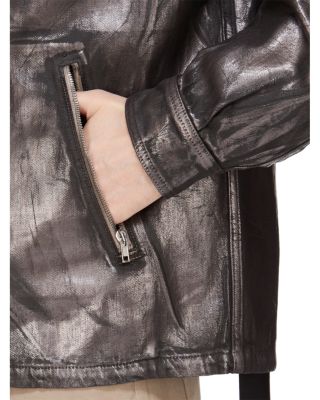 Concealed Zip Front Jacket