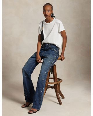 High Rise Relaxed Straight Jean