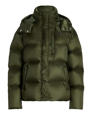 Water Repellent Quilted Down Jacket