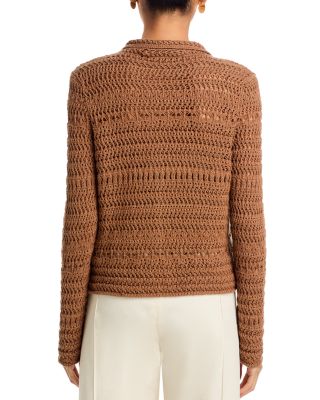 Collared Cardigan Sweater