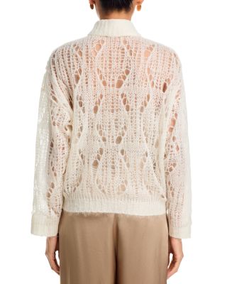 Bomber Cardigan Sweater