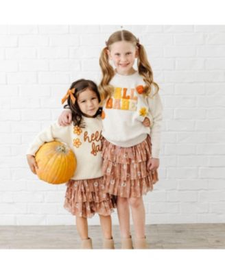 Girls' Spice Velvet Coquette Bow Clip 